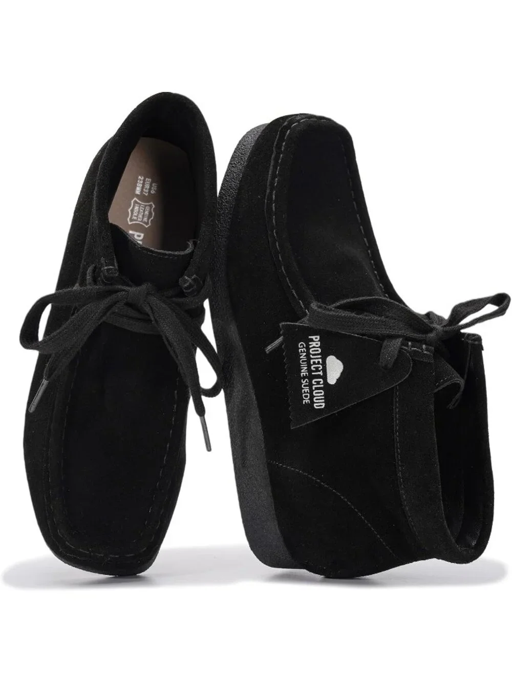 Women's Black Genuine Leather Comfortable Non-Slip Memory Foam Ankle & Booties
